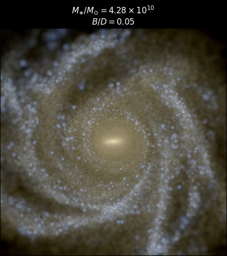 A BEARD-like bulgeless galaxy in the TNG50 simulation